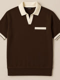 Green And Badge Colour Tshirt