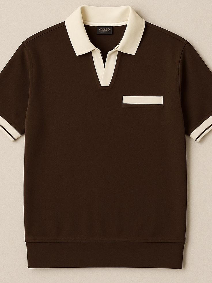 Green And Badge Colour Tshirt