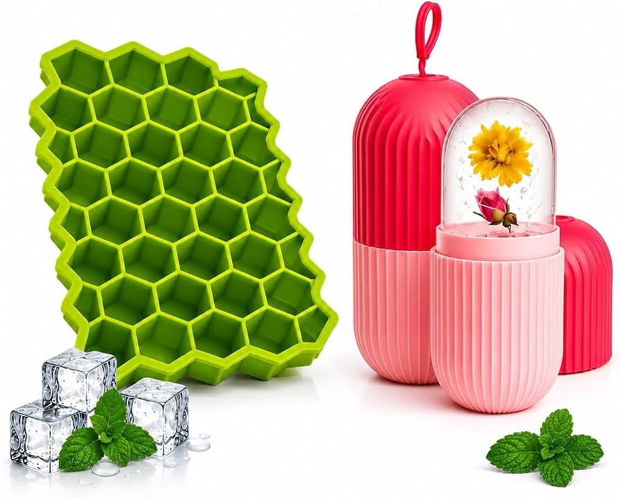 Silicone Honeycomb Ice cube Trays