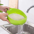 Multi-Functional Rice Washing Bowl