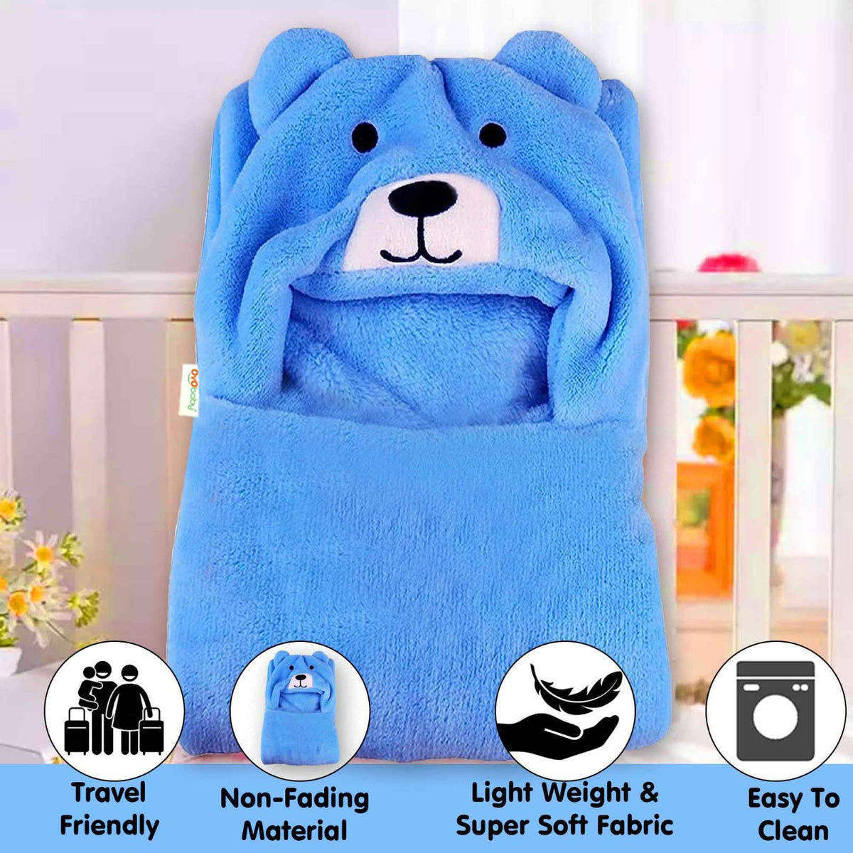 Blanket with Animal Hood