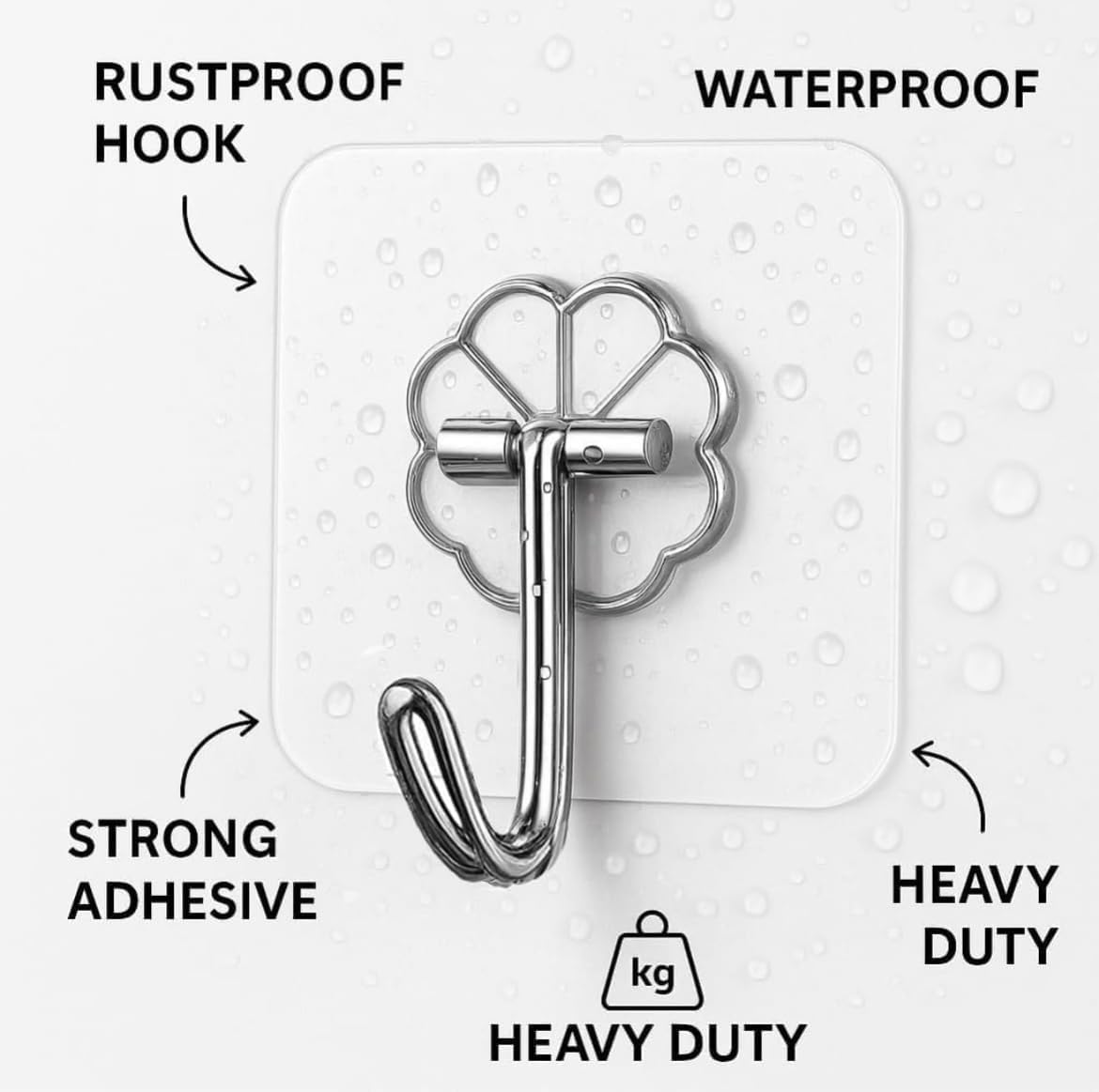 Self Adhesive Wall hooks