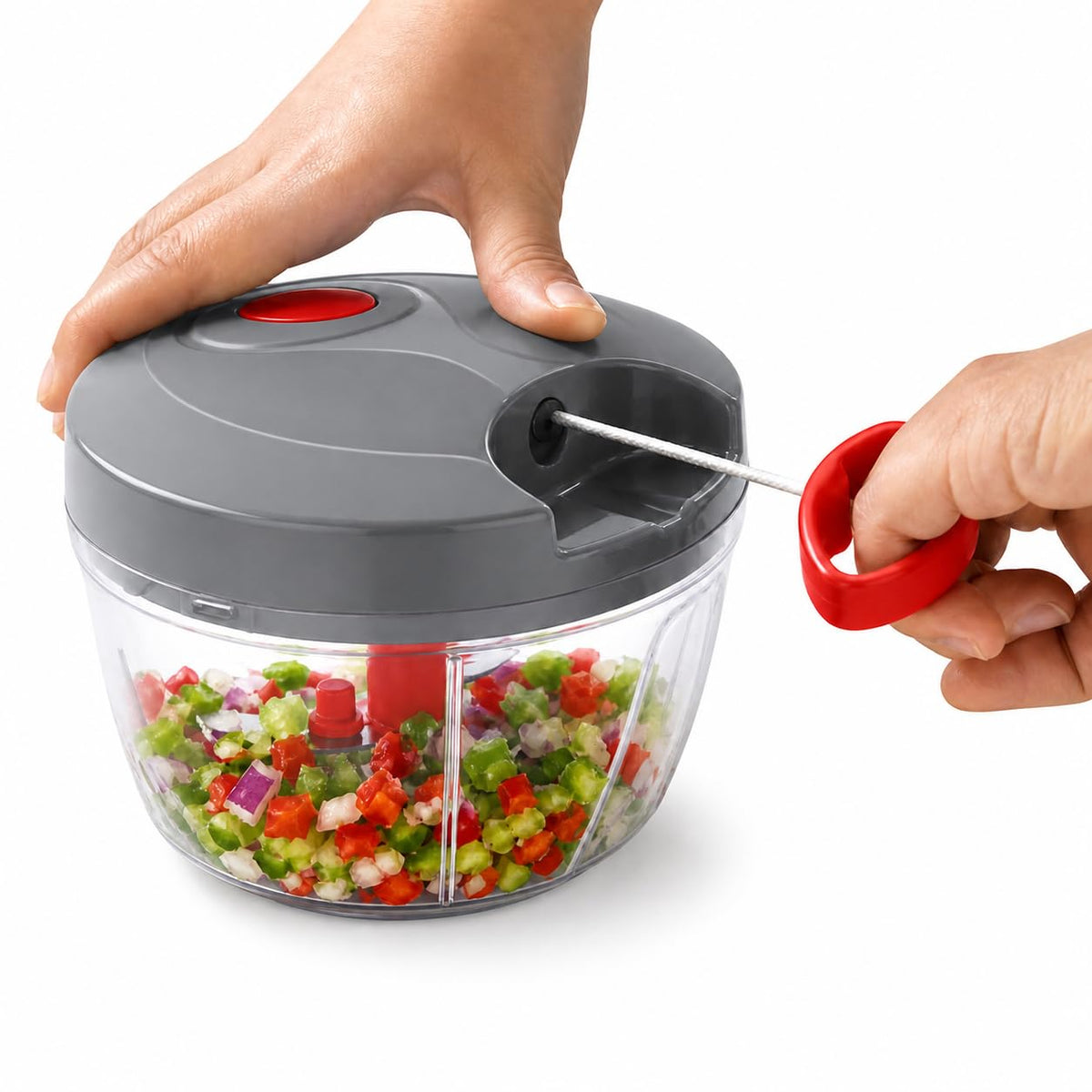 Manual vegetable chopper