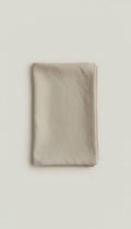 Pale mocha linen napkin soft touch